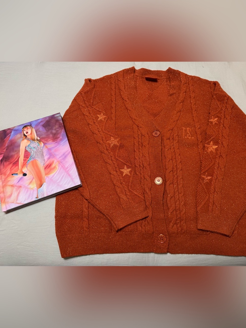 Taylor Swift Life of a Showgirl Cardigan & Tour Book